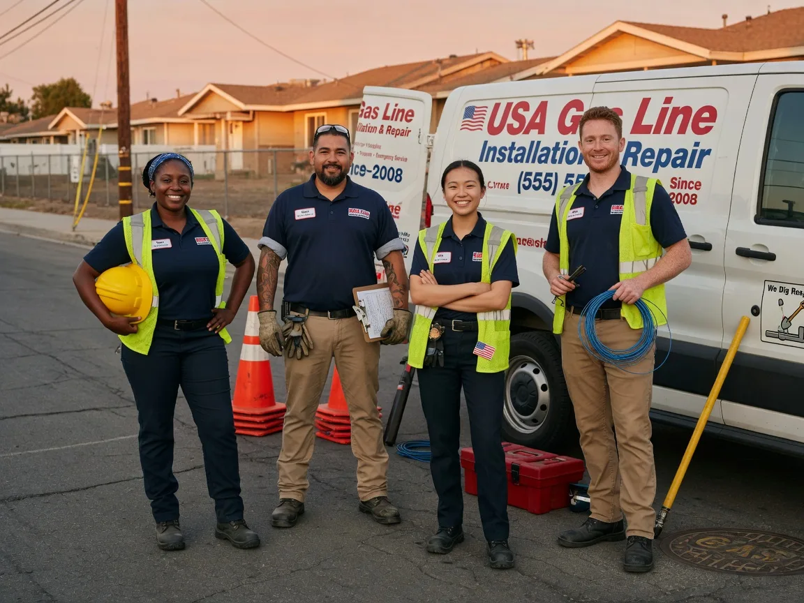 Gas Line Installation company in Mccomb, OH